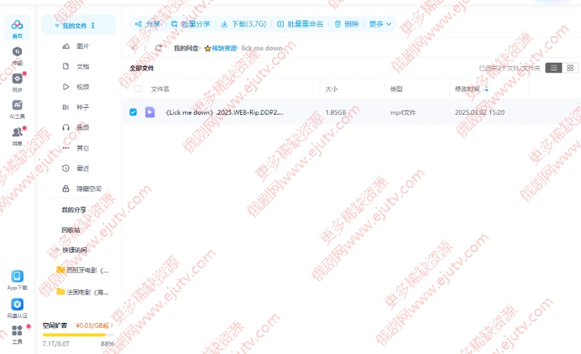 美国玛丽苏电影《Lick me down》超清中字百度网盘