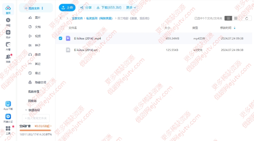芬兰电影《谢谢，我拒绝》2014中字迅雷网盘