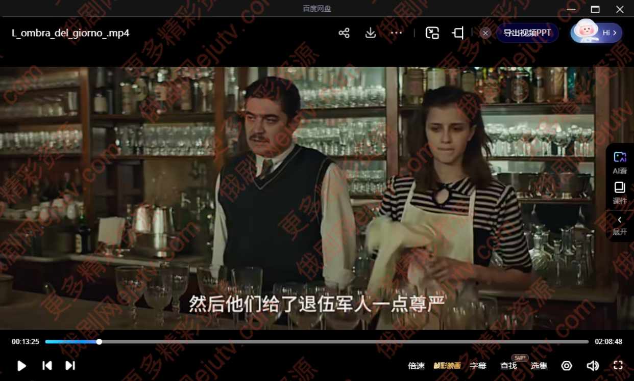 意大利电影《白日之影》超清中字百度网盘